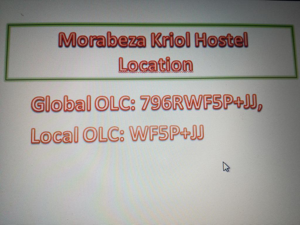 Morabeza Kriol Hostel Praia Eksteriør billede